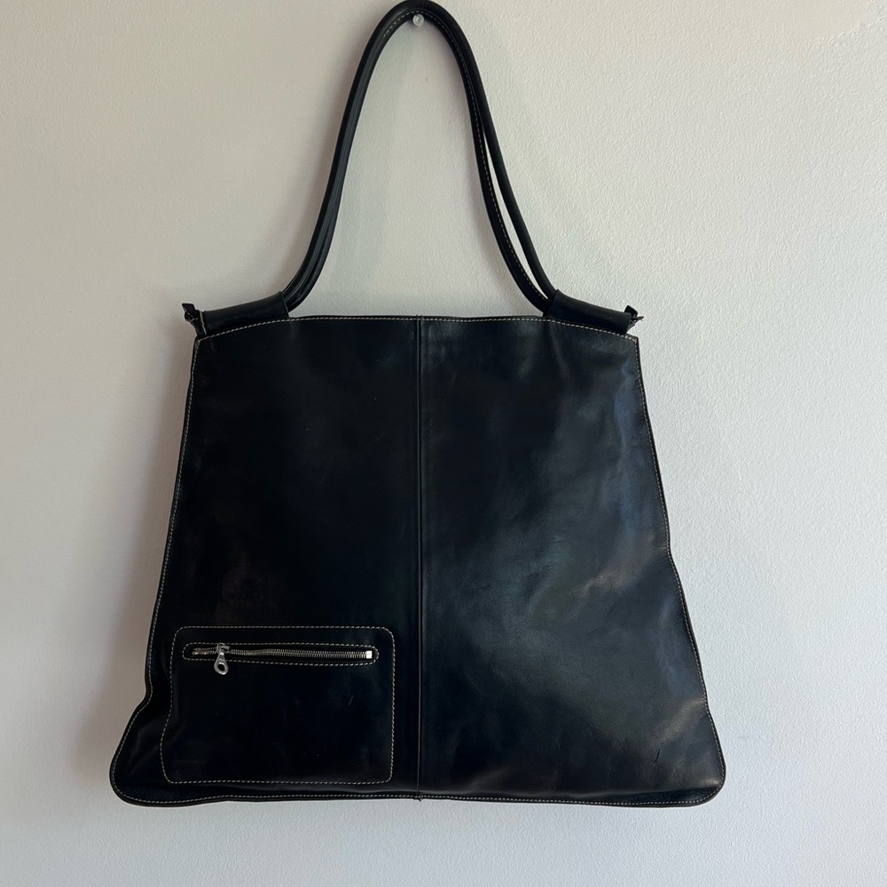 Elegant Black Tote Bag
